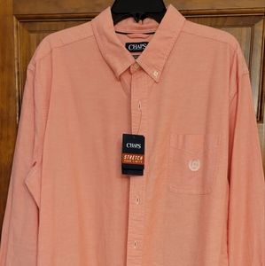 Mens XXL Chaps Long sleeve Oxford